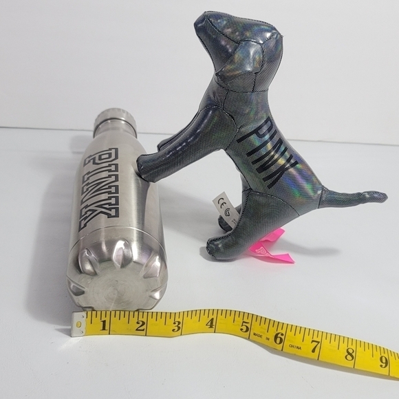 VICTORIA'S SECRET PINK STAINLESS STEEL TRAVEL WATE - Picture 4 of 6